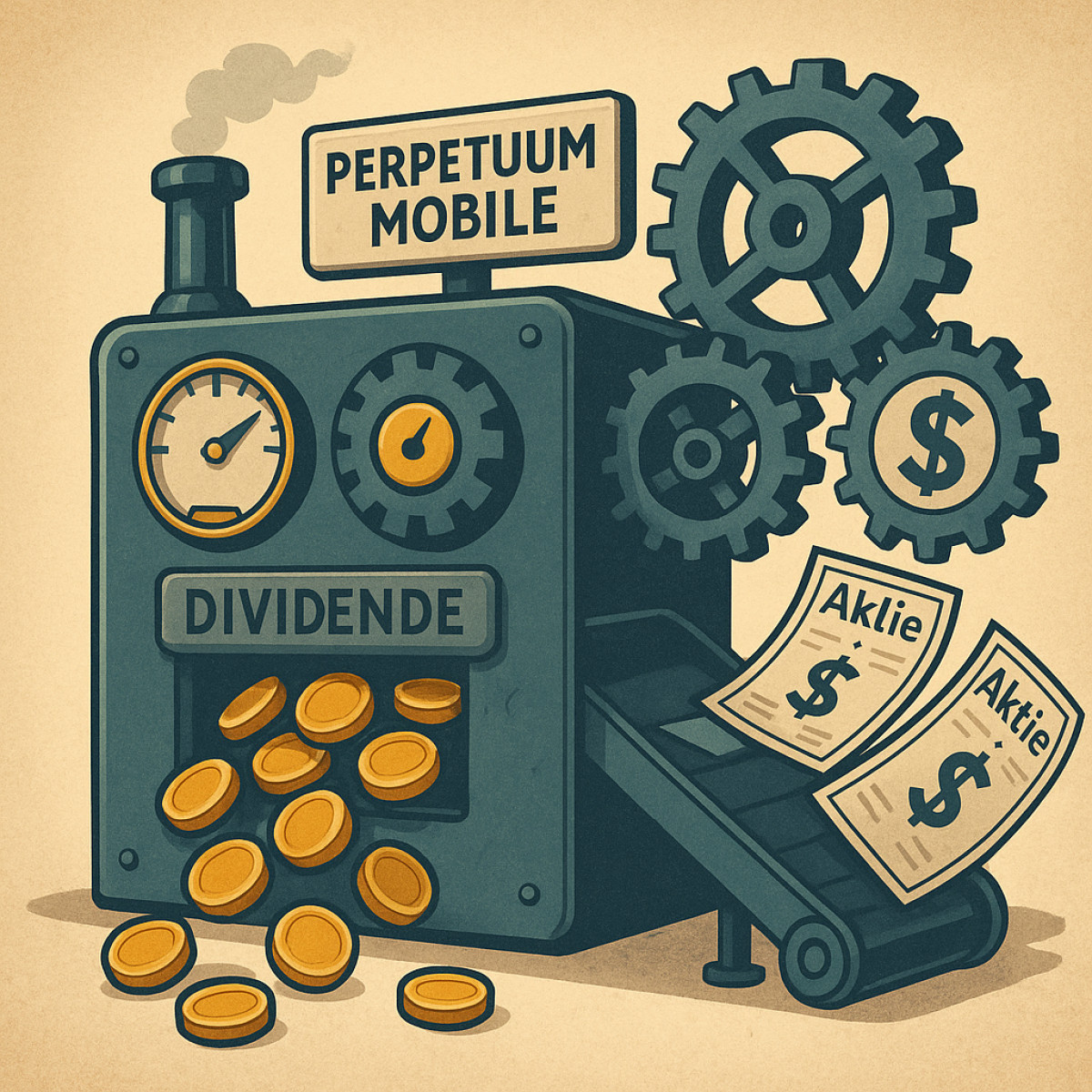 Das Perpetuum Mobile Prinzip – Wenn deine Aktien sich selbst vermehren
